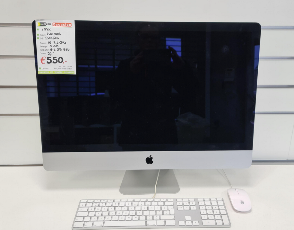 iMac i5, 8G, 512GB SSD 27-inch Late-2013 - Afbeelding 2