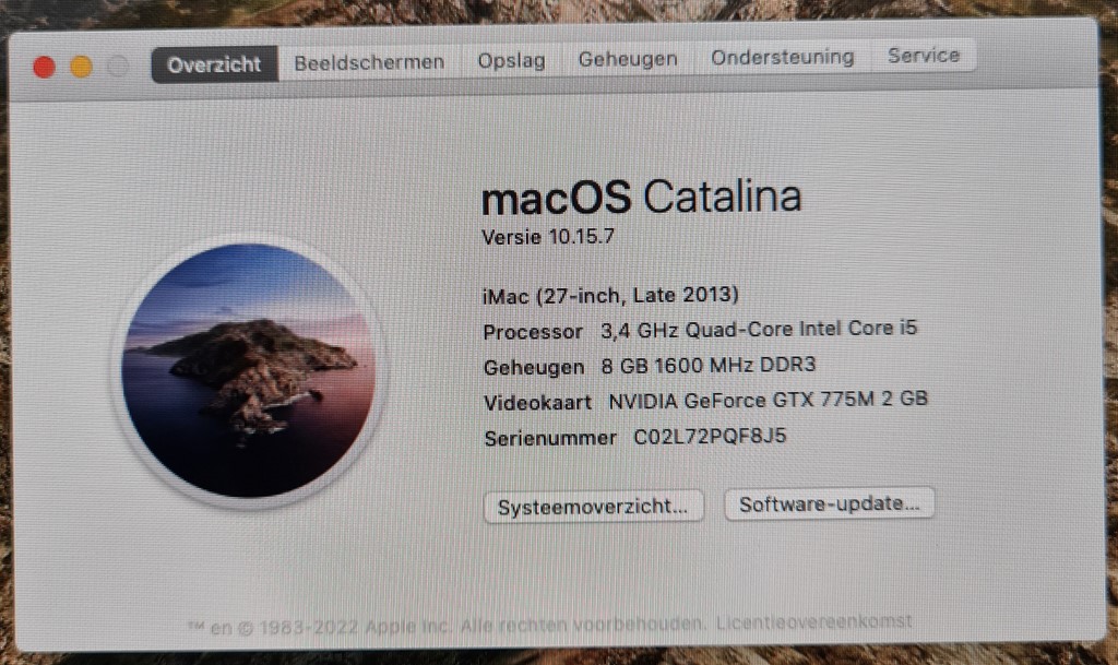iMac i5, 8G, 512GB SSD 27-inch Late-2013 - Afbeelding 3