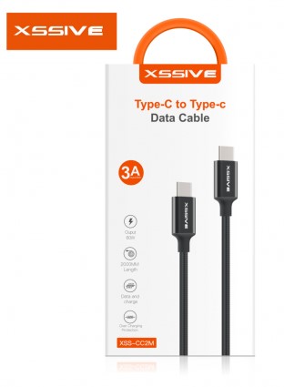 XSSIVE XSS-CC1M kabel USB C to type C 1 mtr