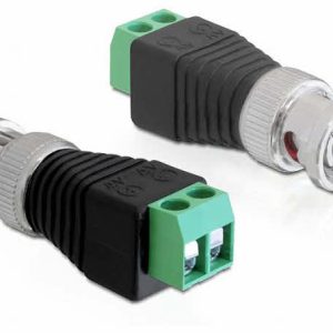 Adapter Delock Terminalblock 2Pin -> BNC stekker