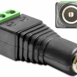 Adapter Delock Terminalblock 2Pin -> DC 2,1 x 5,5m