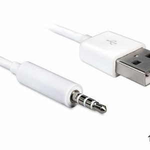Audio kabel USB-A naar Audio Jack 3.5mm 1mtr