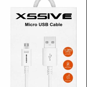 Kabel USB 2.0 XSSIVE Micro USB kabel - 1.2M WIT