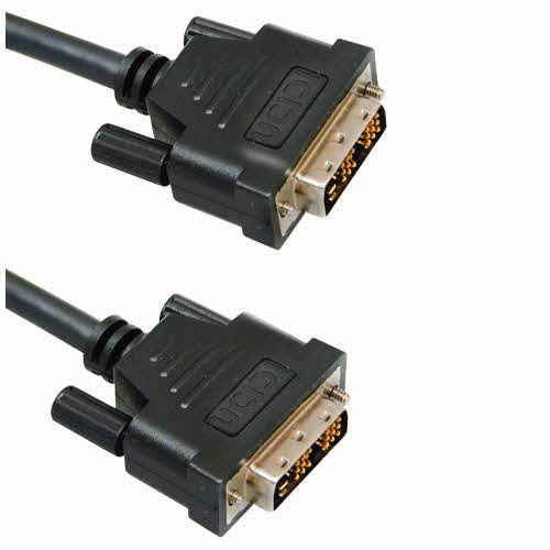 DVI Kabel DVI-D 18+1 Aansluitkabel M/M, Single Link, 2m