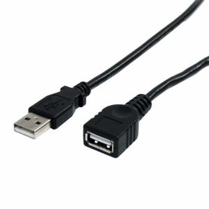 Kabel USB 2.0 A-A M/F Extension Cable 0,25m